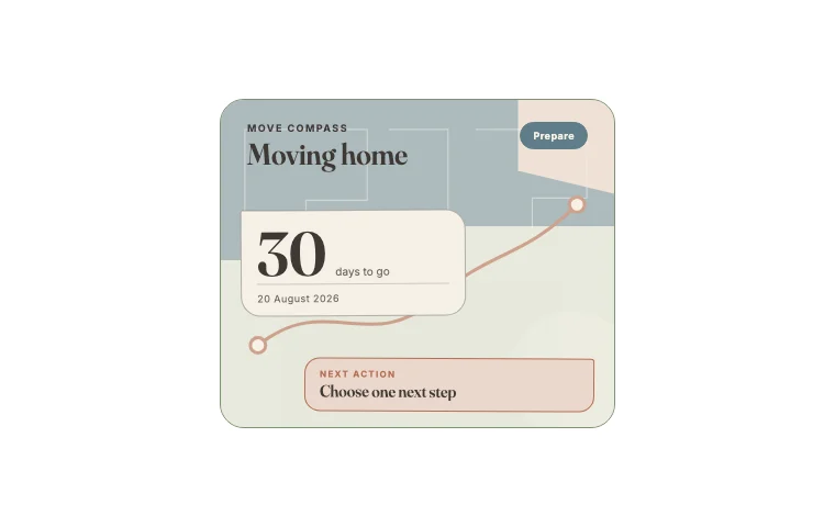 Move compass Notion widget in its default theme
